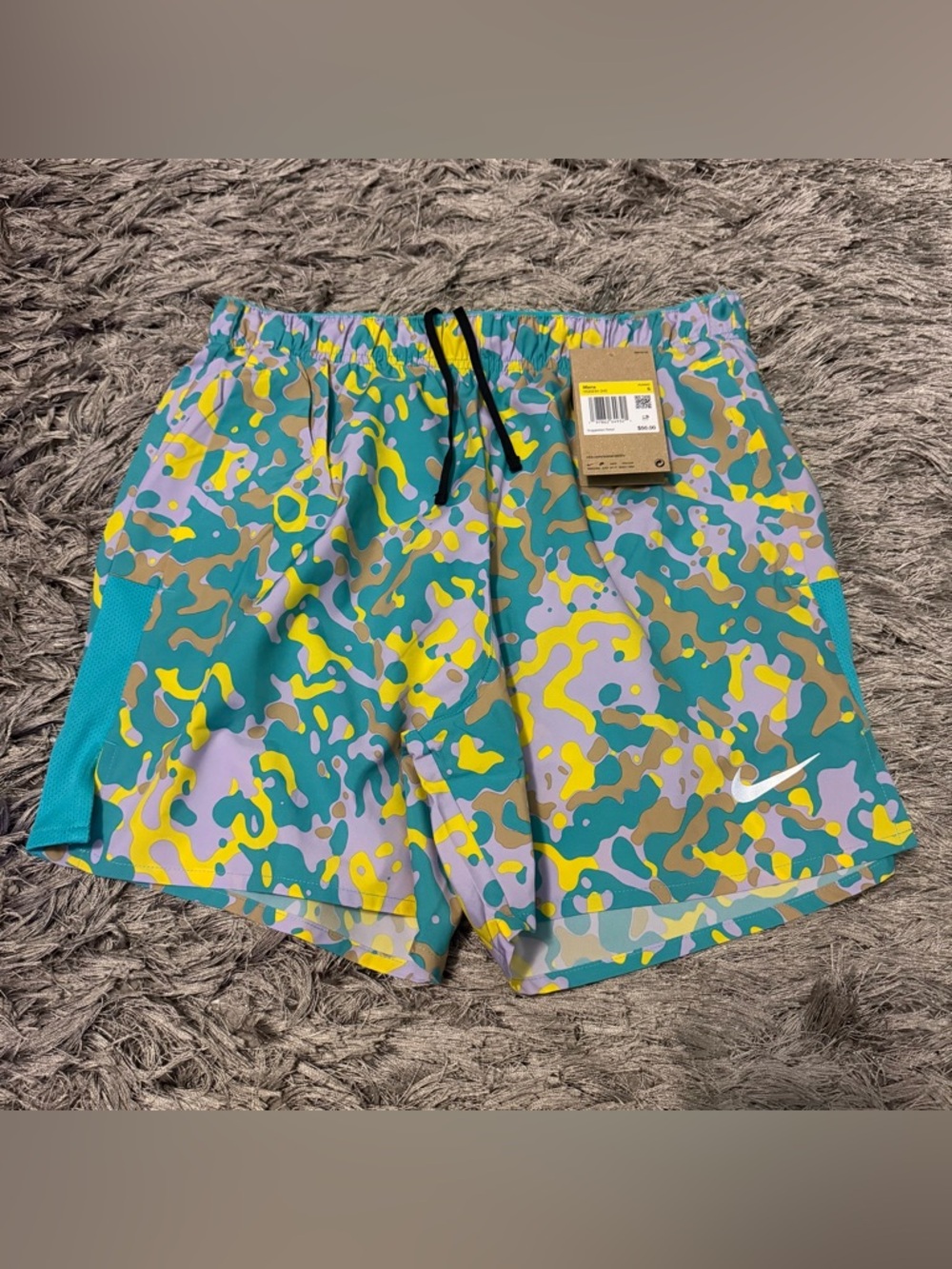 Nike Challenger 5” Dri-Fit Running Shorts Brief Men's Size Small (HQ0234-345)